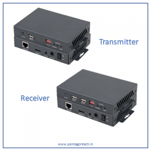 Transmitter and Receiver over Network