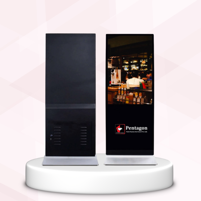 Digital Non-Touch Kiosk